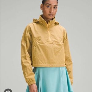 Lululemon Evergreen Cropped Anorak in Mango Dream | Size 2